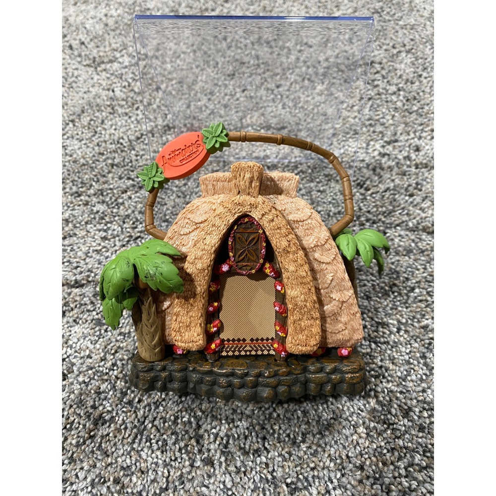 Disney Animators Collection Moana Island Hut Playset Tropical Adventure Untested